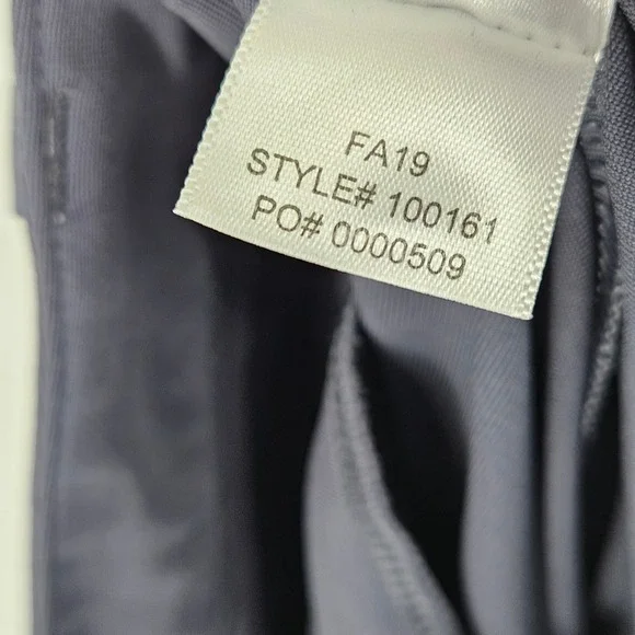 Rhone Commuter Pants Mens 35 Blue Stretch Chino Golf Trousers Preppy Performance - Picture 15 of 15